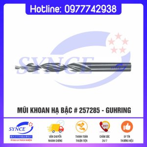 Mũi khoan hạ bậc Guhring - # 257285