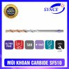 Mũi Khoan Sâu SF510 Carbide Tốc Độ Cao 10xD - Widin