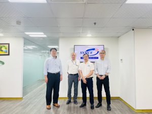 Lãnh đạo Công ty MEISEI đến thăm và làm việc tại SYNCE