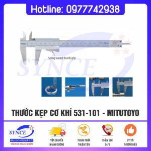 Thước Kẹp Cơ Khí 531-101 0-150mm x 0.02 - Mitutoyo