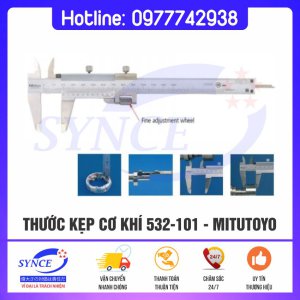 Thước Kẹp Cơ Khí 532-101 0-130mm x 0.02 - Mitutoyo