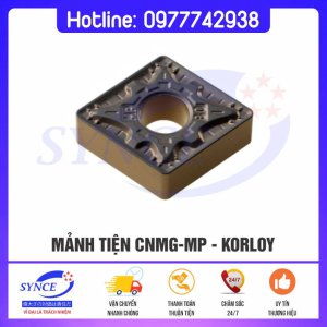 Mảnh Tiện CNMG-MP Korloy - Mảnh Tiện Thép