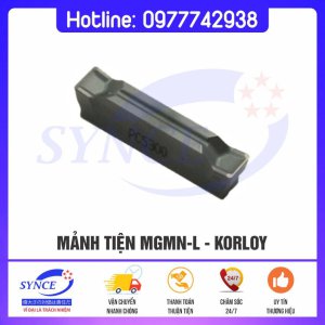 Mảnh Tiện MGMN-L Korloy - Mảnh Tiện Cắt Rãnh