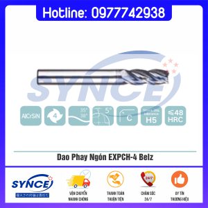 Dao phay ngón EXPCH-4 – 4 Me, HRC ≤ 48 | BELZ