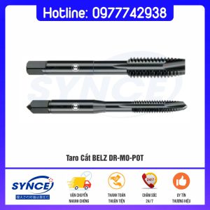 Taro Thẳng BELZ DR-MO-POT DIN R – HSSE Gia Công Inox & Thép Carbon