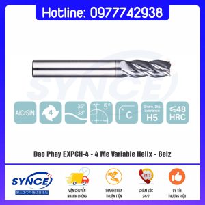 Dao Phay EXPCH-4 - 4 Me Variable Helix - Belz