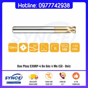 Dao Phay EXHRP-4 Bo Góc 4 Me Cắt - Belz