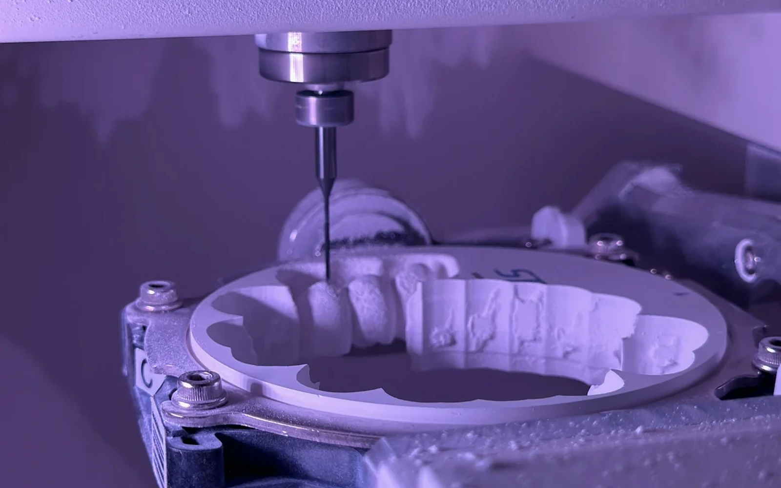 Máy phay Dental CAD CAM gia công Zirconia